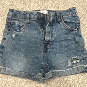 Denim Blue Women's Shorts